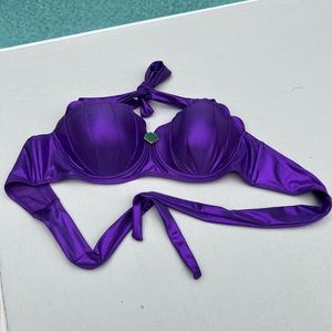 Hot Topic Disney Little Mermaid Ariel Sea Shell Halter Swim Top